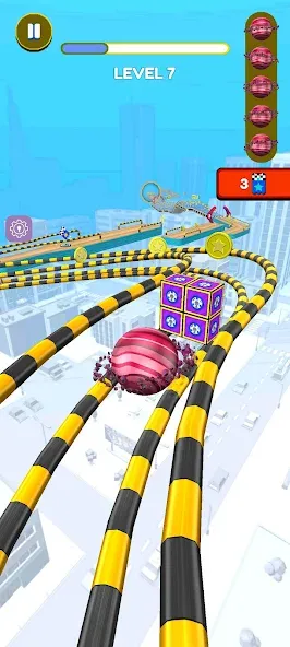 Скачать Rolling Balls 3D на телефон — Безлимитные деньги и все уровни открыты — скриншот 1