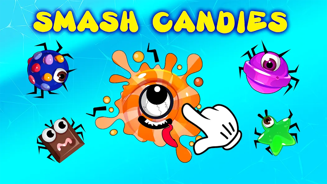 Bug Smashing toddler games MOD APK — Разблокированы все уровни и без рекламы — скриншот 2