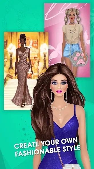 Скачать Fashion Triple Match: Dress Up (Мод: Безлимитные деньги и все наряды) на Андроид — скриншот 1