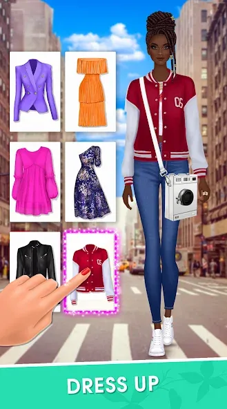 Скачать Fashion Triple Match: Dress Up (Мод: Безлимитные деньги и все наряды) на Андроид — скриншот 3