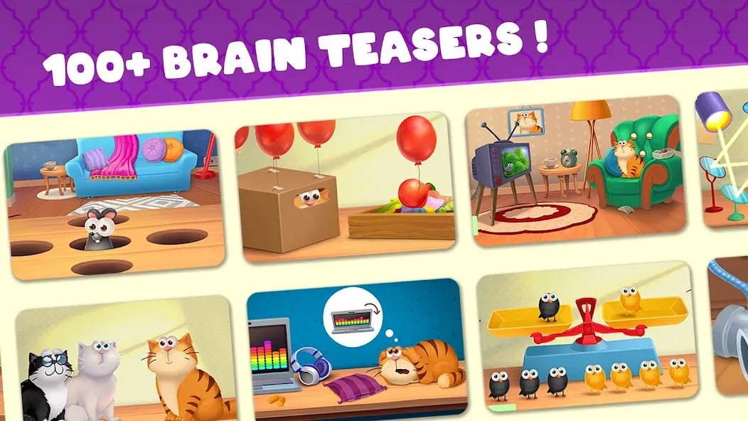 Скачать Brain quiz: Tricky puzzle — Последняя версия (Безлимитные подсказки и открыты все уровни) — скриншот 1