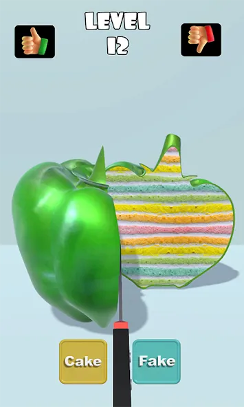 Скачать Cake or Fake Challenge! MOD APK — Открыты все торты и уровни — скриншот 1