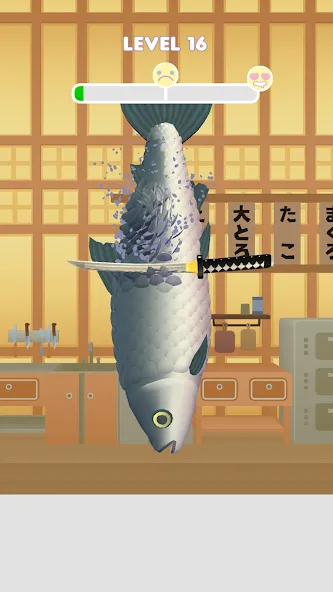 Скачать Sushi Roll 3D - Cooking ASMR на Андроид — Безлимитные деньги и все рецепты — скриншот 4