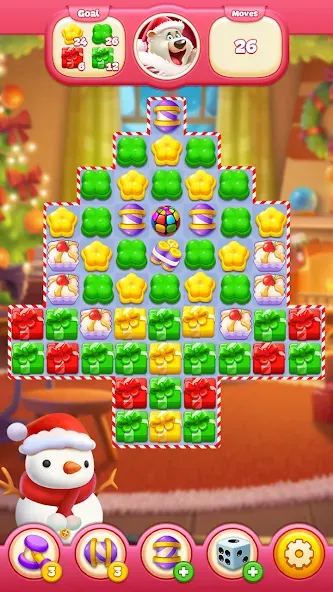 Sweet Candy Match: Puzzle Game на Андроид — Безлимитные ходы и подсказки — скриншот 1 Sweet Candy Match: Puzzle Game на Андроид — Безлимитные ходы и подсказки — скриншот 1