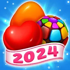 Sweet Candy Match: Puzzle Game на Андроид — Безлимитные ходы и подсказки