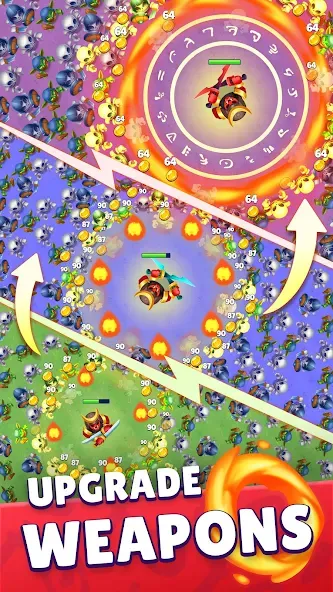 Heroes vs. Hordes: Survivor — Мод: Безлимитные деньги и усиленные герои — скриншот 1