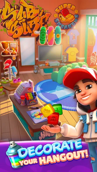 Скачать Subway Surfers Blast на Android — Безлимитные монеты и энергия — скриншот 1