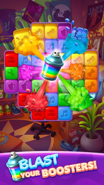 Скачать Subway Surfers Blast на Android — Безлимитные монеты и энергия — скриншот 3