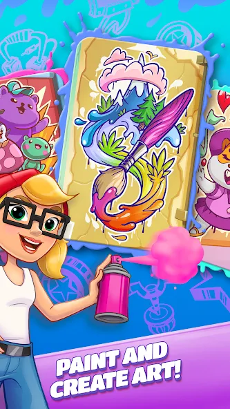 Subway Surfers Match MOD APK — Безлимитные монеты и бустеры — скриншот 3