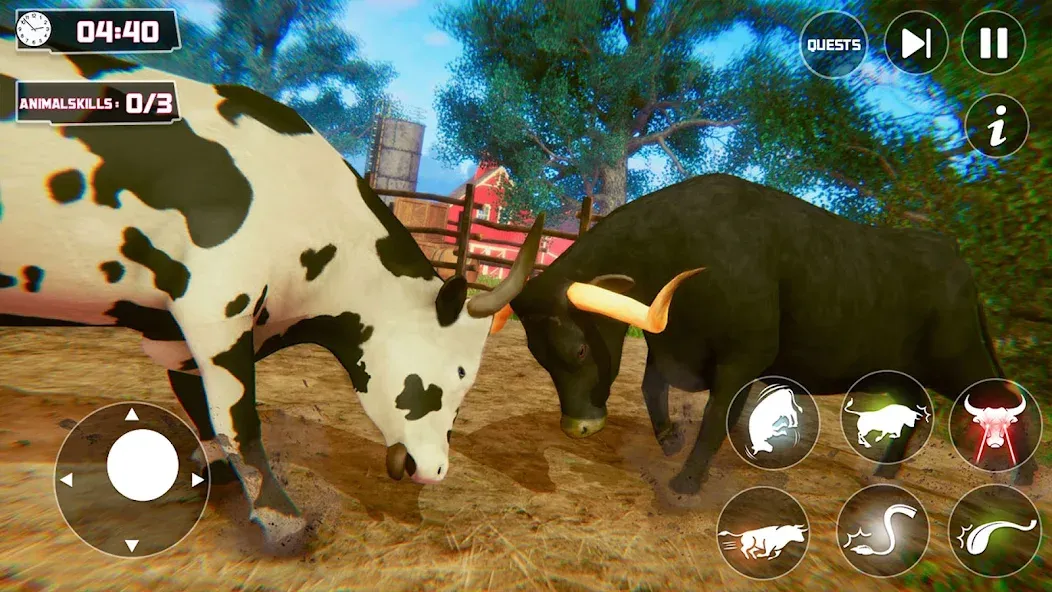 Взломанная Scary Cow Simulator Rampage на Андроид — Безлимитные деньги и яростный режим — скриншот 4