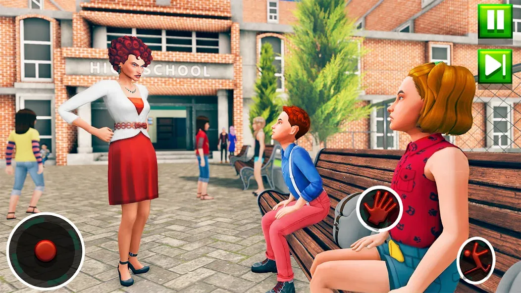 High School Teacher Sim Games MOD — Безлимитные деньги и всё открыто на Андроид — скриншот 4