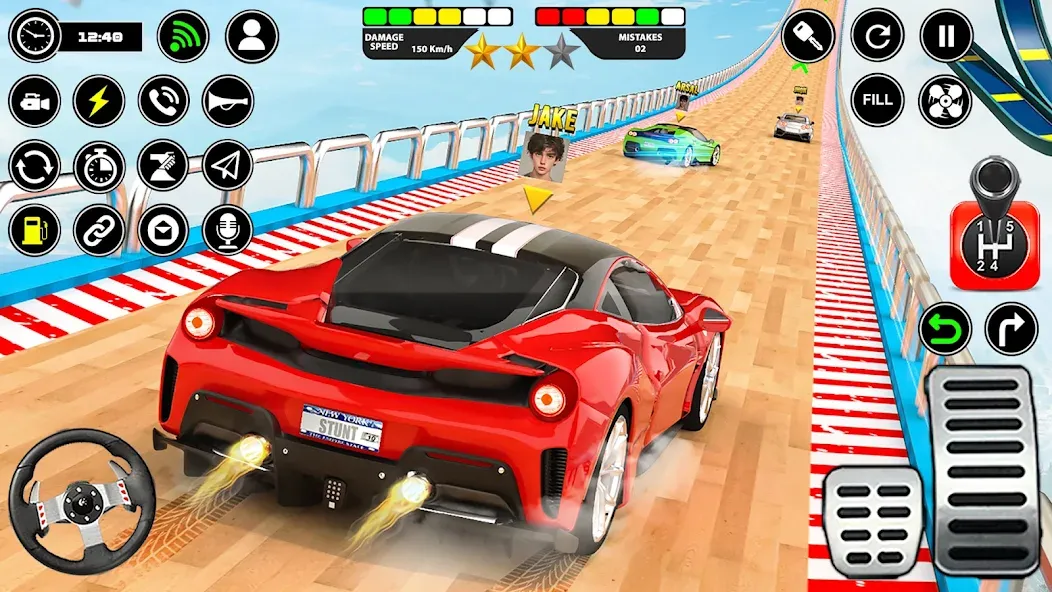 Скачать Crazy Ramp Car Stunt Master 3D на Android — Безлимитные деньги и все машины открыты — скриншот 4 Скачать Crazy Ramp Car Stunt Master 3D на Android — Безлимитные деньги и все машины открыты — скриншот 4
