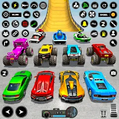 Скачать Crazy Ramp Car Stunt Master 3D на Android — Безлимитные деньги и все машины открыты