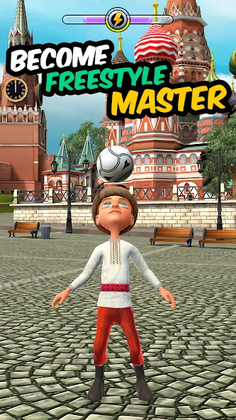 Kickerinho World — Взломанная версия (Безлимитные монеты и все персонажи) — скриншот 1 Kickerinho World — Взломанная версия (Безлимитные монеты и все персонажи) — скриншот 1