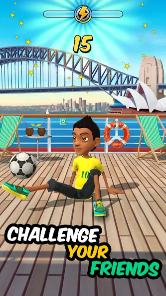 Kickerinho World — Взломанная версия (Безлимитные монеты и все персонажи) — скриншот 2 Kickerinho World — Взломанная версия (Безлимитные монеты и все персонажи) — скриншот 2