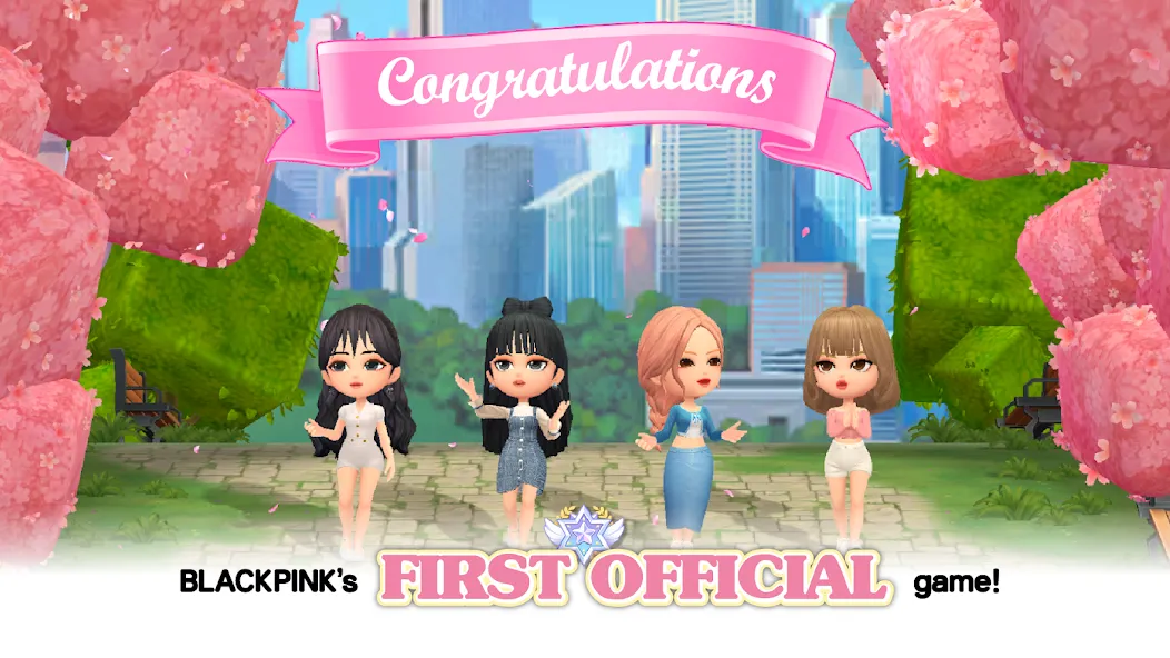Взломанная BLACKPINK THE GAME на Андроид — Безлимитные ресурсы и премиум-уровни — скриншот 2