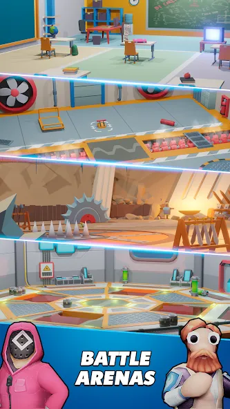 Скачать Gang Battle Party: Animals 3D на Android — Безлимитные деньги и персонажи — скриншот 5