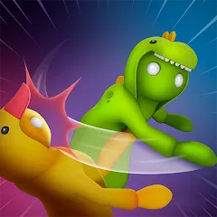 Скачать Gang Battle Party: Animals 3D на Android — Безлимитные деньги и персонажи