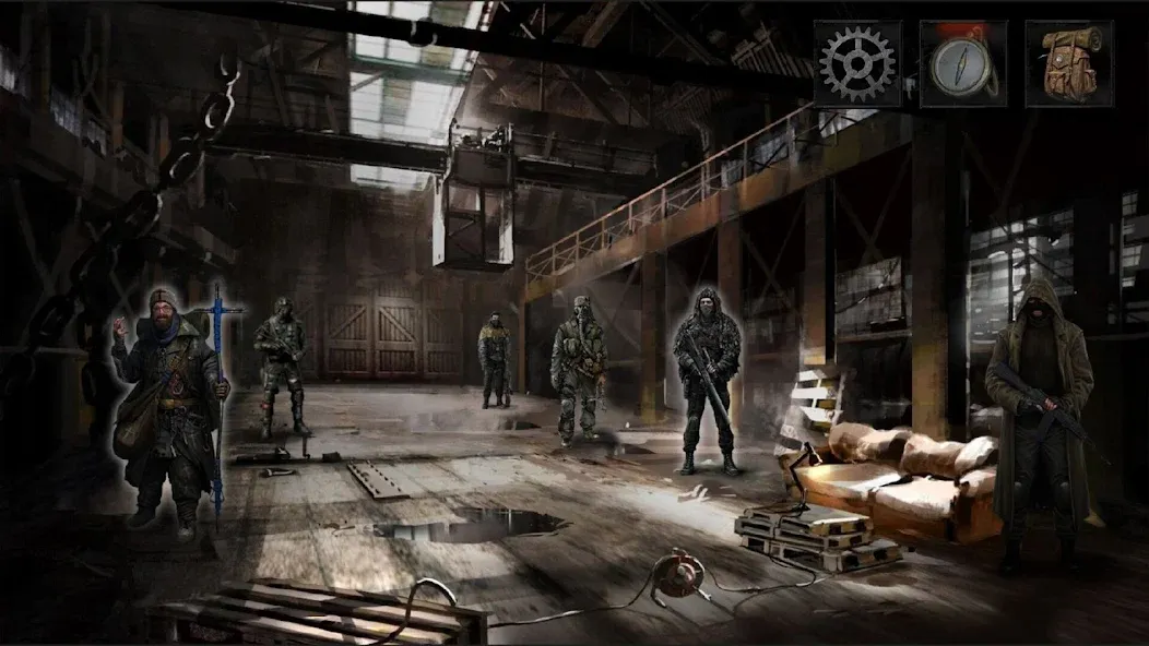 Stalker : Spatial Trap на Андроид — Выживание в пространственной ловушке — скриншот 1