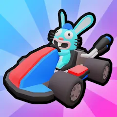 Скачать взломанную SmashKarts.io — Безлимитные монеты и турбоускорение