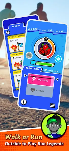 Run Legends: Make fitness fun! MOD — Все тренировки разблокированы на Андроид — скриншот 1 Run Legends: Make fitness fun! MOD — Все тренировки разблокированы на Андроид — скриншот 1