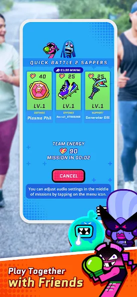 Run Legends: Make fitness fun! MOD — Все тренировки разблокированы на Андроид — скриншот 2 Run Legends: Make fitness fun! MOD — Все тренировки разблокированы на Андроид — скриншот 2