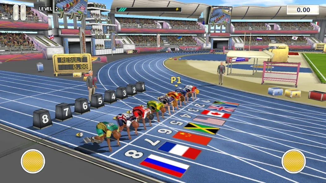 Athletics 3: Summer Sports на Андроид — Безлимитные деньги и открыты все уровни — скриншот 1