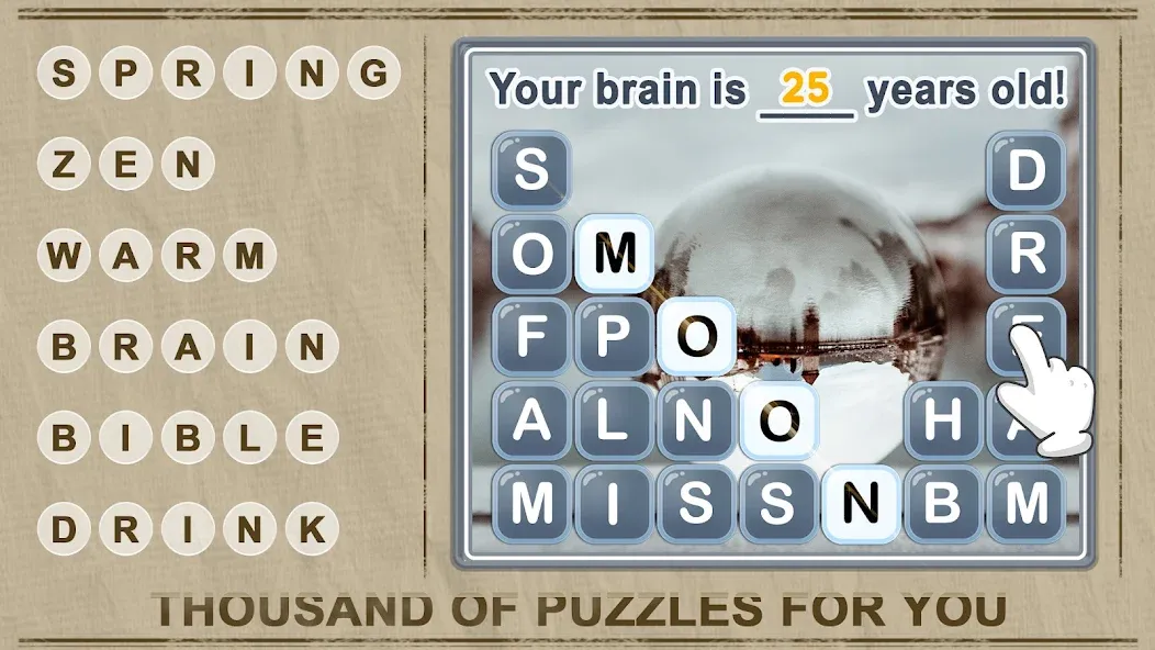 Скачать Word Crush - Fun Puzzle Game (Мод: Без рекламы и все уровни открыты) на Андроид — скриншот 3