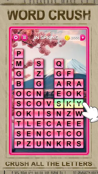 Скачать Word Crush - Fun Puzzle Game (Мод: Без рекламы и все уровни открыты) на Андроид — скриншот 5