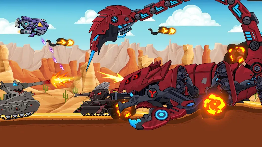 Tank Combat: War Battle MOD APK на Android — Безлимитные деньги и мощные танки — скриншот 1