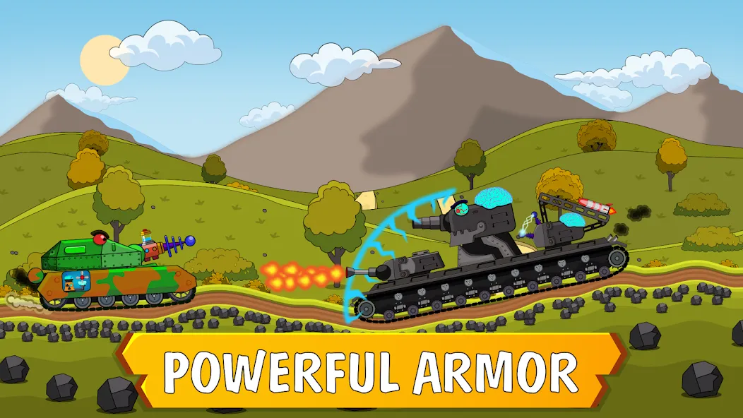 Скачать TankCraft – War Tank Battles с модом — Много денег и мощные танки — скриншот 2
