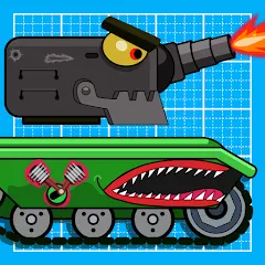 Скачать TankCraft – War Tank Battles с модом — Много денег и мощные танки