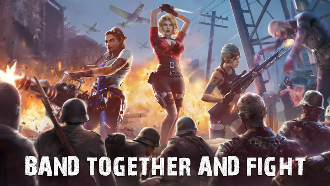 Dead Empire: Zombie War (Мод Много денег и ресурсов) — скриншот 3 Dead Empire: Zombie War (Мод Много денег и ресурсов) — скриншот 3