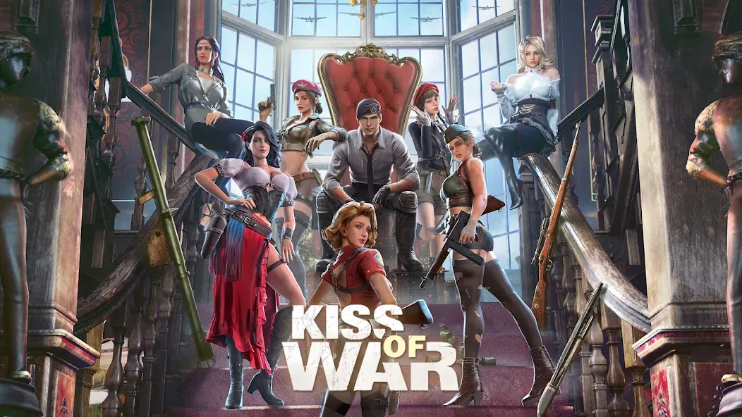 Kiss of War — Мод: Безлимитные ресурсы и ускорение строительства — скриншот 1 Kiss of War — Мод: Безлимитные ресурсы и ускорение строительства — скриншот 1
