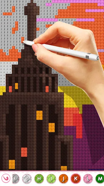 Cross Stitch Masters — Без рекламы и все узоры открыты — скриншот 4