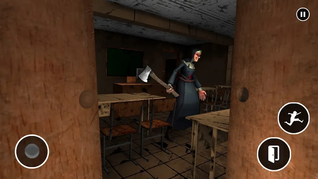 Взломанная Scary Nun Horror School Escape на Андроид — Безлимитные деньги и открыты все уровни — скриншот 5 Взломанная Scary Nun Horror School Escape на Андроид — Безлимитные деньги и открыты все уровни — скриншот 5