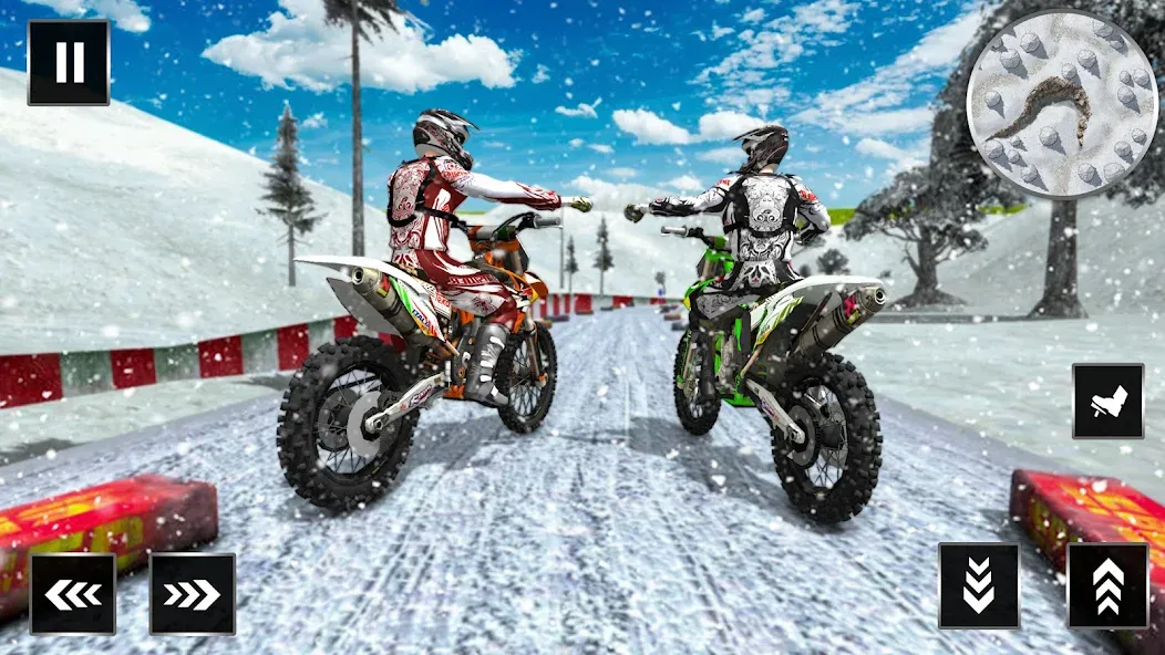Скачать Motocross Dirt Bike Champions на телефон — Безлимитные деньги и все мотоциклы — скриншот 2