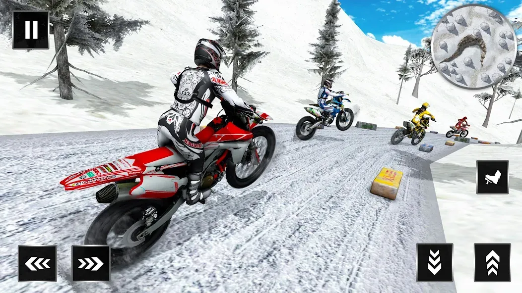 Скачать Motocross Dirt Bike Champions на телефон — Безлимитные деньги и все мотоциклы — скриншот 3