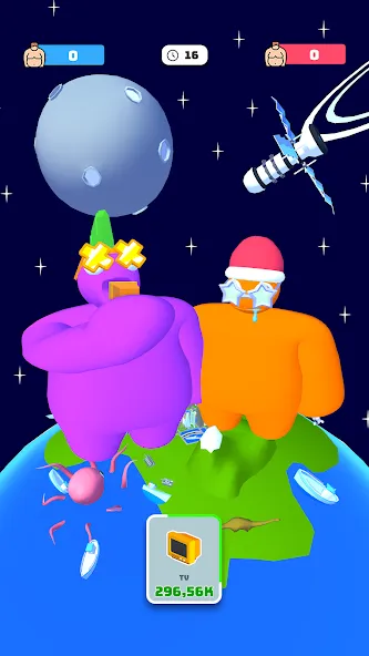 Скачать Eating Hero: Clicker Food Game MOD APK — Безлимитные монеты и ускоренная прокачка — скриншот 2