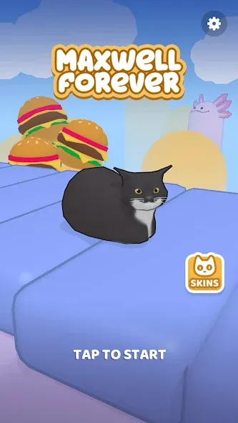 Взлом Maxwell Forever - Cat Game — Много монет и все коты открыты — скриншот 1
