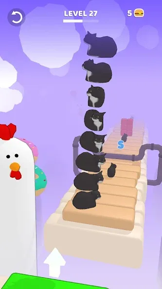 Взлом Maxwell Forever - Cat Game — Много монет и все коты открыты — скриншот 3