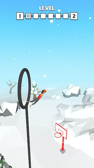 Скачать Flip Dunk на телефон — Безлимитные деньги и открыты все уровни — скриншот 5