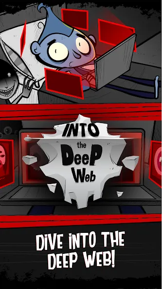 Взлом Into the Deep Web: Idle Game — Безлимитные деньги и ресурсы — скриншот 1