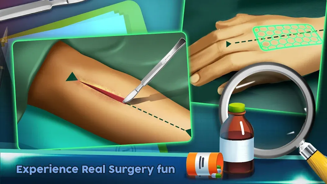 Surgery Doctor Simulator Games MOD — Все операции разблокированы на Андроид — скриншот 3 Surgery Doctor Simulator Games MOD — Все операции разблокированы на Андроид — скриншот 3