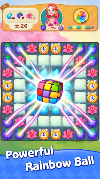 Скачать Fruit Hero MOD APK — Безлимитные монеты и жизни — скриншот 1