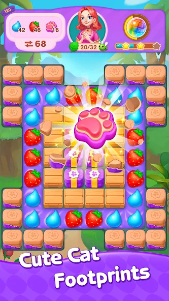 Скачать Fruit Hero MOD APK — Безлимитные монеты и жизни — скриншот 3