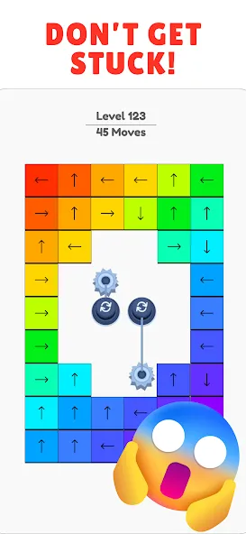 Скачать взломанную Unpuzzle: Tap Away Blocks Game — Без рекламы и открыты все уровни — скриншот 3