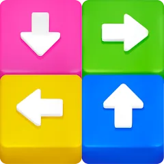 Скачать взломанную Unpuzzle: Tap Away Blocks Game — Без рекламы и открыты все уровни