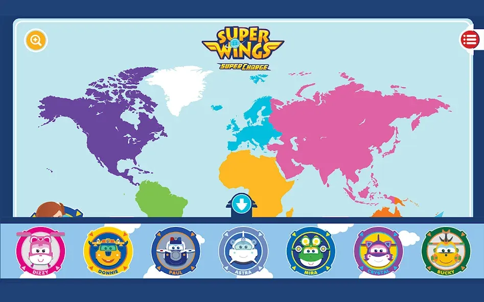 Взлом Super Wings - It's Fly Time — Безлимитные монеты и все самолёты — скриншот 1