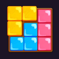Скачать Block King - Brain Puzzle Game — Модификация Безлимитные подсказки и ходы